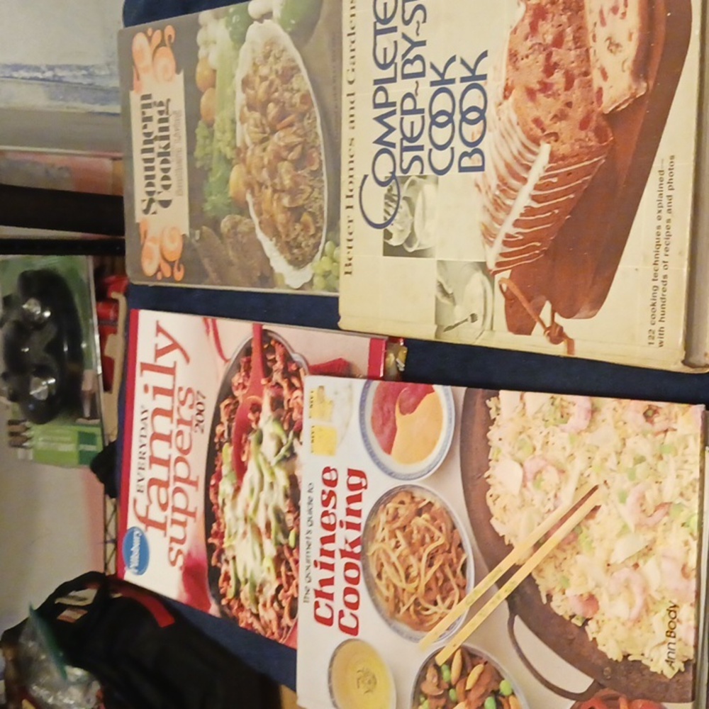 Old cookbooks Betty crockers  Campbells and better homes and garden  brands